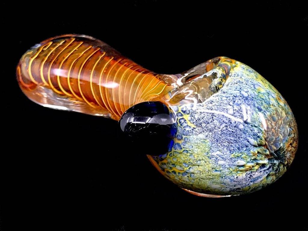 Gold Spiral Pipe