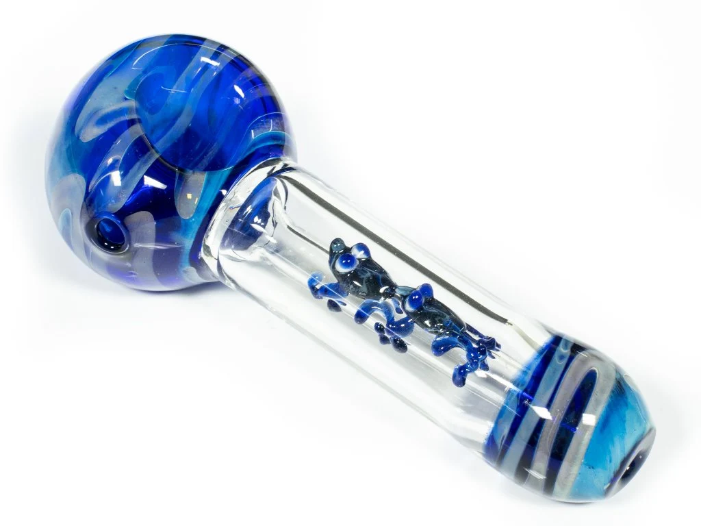Inside Out Frog Glass Pipe