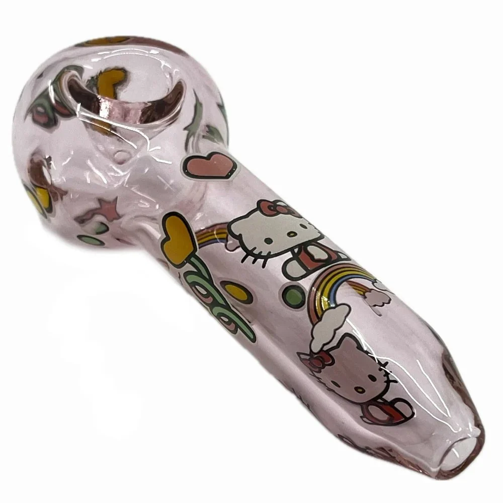 Glass Hello Kitty Pipe